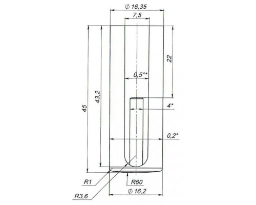 Накладка декоративная для ввертных петель, диаметр 14 мм, пластик, бронза