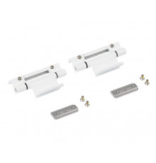 Комплект петель фрамужных Alu 540, клемма 2, V.01, 130 кг, белый R07.2, 728724 1 ком.