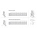 Петля Firmax Advanced PLUS для угловых дверей 45° Anyway Click-On, Soft-Close, угол открывания 110°, 48мм, под шуруп