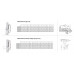 Петля Firmax Advanced PLUS для угловых дверей 90° Anyway Click-On, Soft-Close, угол открывания 110°, 48мм, шуруп
