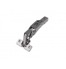 Петля для накладных дверей Alphalux Titan Clip-On, Soft-Close, угол открывания 155°, 48мм, чашка 35 мм, титан