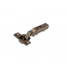 Петля для накладных дверей Firmax Smartline, Clip-On BLACK, без доводчика, угол открывания 105°, 48 мм