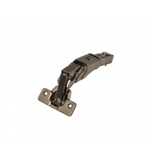 Петля для накладных дверей Firmax Smartline, Clip On BLACK,Soft-Close,угол открывания 155°, 48мм, 35 мм чашка