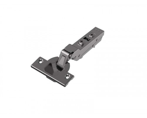 Петля для смежных дверей Alphalux Titan Clip-On, Soft-Close, угол открывания 100°, 48мм, чашка 35 мм, титан Петля для смежных дверей Alphalux Titan Clip-On, Soft-Close, угол открывания 100°, 48мм, чашка 35 мм, титан
