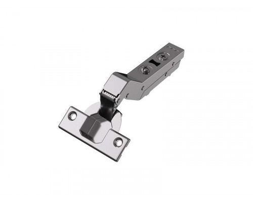 Петля для угловых дверей +30° Alphalux Titan Clip-On, Soft-Close, угол открывания 100°, 48мм, чашка 35 мм, титан Петля для угловых дверей +30° Alphalux Titan Clip-On, Soft-Close, угол открывания 100°, 48мм, чашка 35 мм, титан
