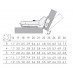 Петля для угловых дверей +30° Alphalux Titan Clip-On, Soft-Close, угол открывания 100°, 48мм, чашка 35 мм, титан