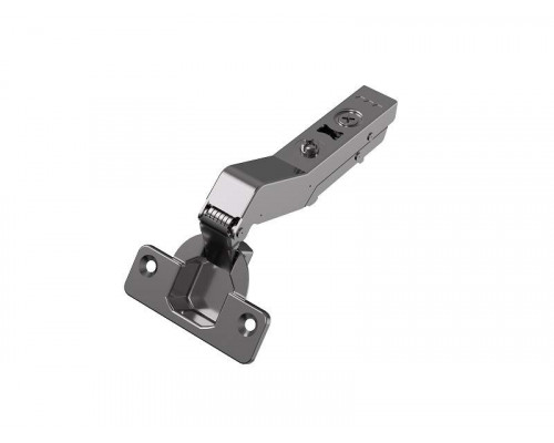 Петля для угловых дверей +45° Alphalux Titan Clip-On, Soft-Close, угол открывания 100°, 48мм, чашка 35 мм, титан Петля для угловых дверей +45° Alphalux Titan Clip-On, Soft-Close, угол открывания 100°, 48мм, чашка 35 мм, титан