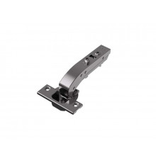 Петля для угловых дверей +90° Alphalux Titan Clip-On, Soft-Close, угол открывания 100°, 48мм, чашка 35 мм, титан