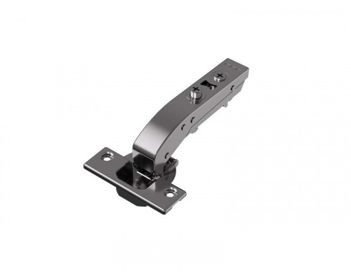 Петля для угловых дверей +90° Alphalux Titan Clip-On, Soft-Close, угол открывания 100°, 48мм, чашка 35 мм, титан Петля для угловых дверей +90° Alphalux Titan Clip-On, Soft-Close, угол открывания 100°, 48мм, чашка 35 мм, титан