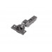 Петля для вкладных дверей Alphalux Titan Clip-On, Soft-Close, угол открывания 100°, 48мм, чашка 35 мм, титан