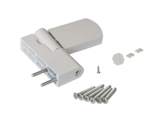 Петля дверная Maxbar PS27 (23-26,5/105-42) RAL9016 E, Белый
