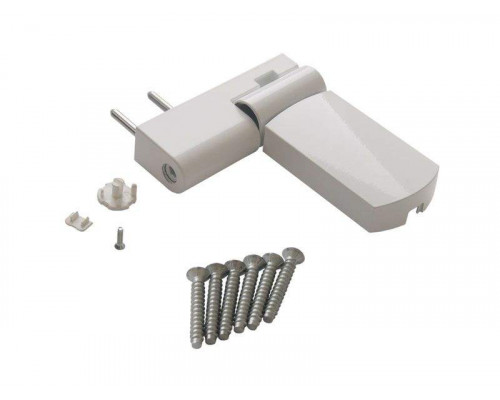 Петля дверная Maxbar PS 27 (14-17,5/105-42) RAL 9016 E, Белый