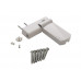 Петля дверная Maxbar PS 27 (14-17,5/105-42) RAL 9016 E, Белый