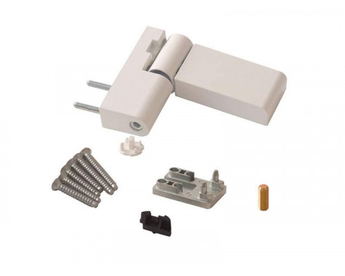 Петля дверная Roto Solid 150 P (110 кг), 17-20,5 мм RAL 9016 E, Белый 1 шт.