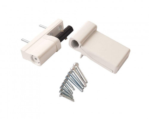 Петля дверная Elementis K-N (15-20 мм), на 120кг., Белый, RAL9016
