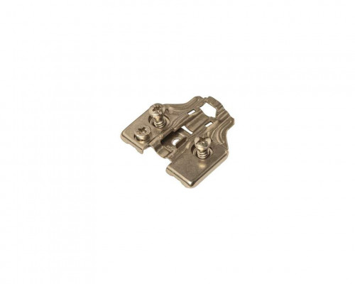 Планка монтажная 3D для петель Firmax Smartline Clip On, Soft-Close, H=0, крестовая с регулировкой по высоте, под евровинт 1 шт. Планка монтажная 3D для петель Firmax Smartline Clip On, Soft-Close, H=0, крестовая с регулировкой по высоте, под евровинт 1 шт.
