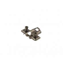 Планка монтажная для петель Firmax Smartline Clip On BLACK, Soft-Close, H=2, крестовая, евровинт
