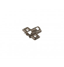 Планка монтажная для петель Firmax Smartline Clip On BLACK, Soft Close, H=2, крестовая, под саморез