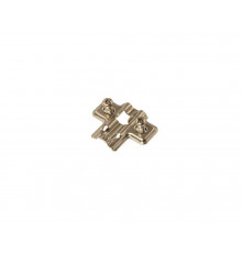 Планка монтажная для петель Firmax Smartline Clip On, Soft-Close, H=0, крестовая, евровинт 1 шт.