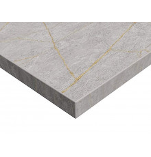 Плита ЛДСП ALVIC SYNCRON 1240*18*2750 мм, керамика золото 01 (Porcelain Gold 01 JA),  двустороннее тиснение 1 шт.