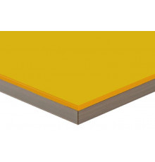 Плита МДФ ALVIC LUXE 1240*18*2750 мм, глянец карри (Curry) 1 шт.