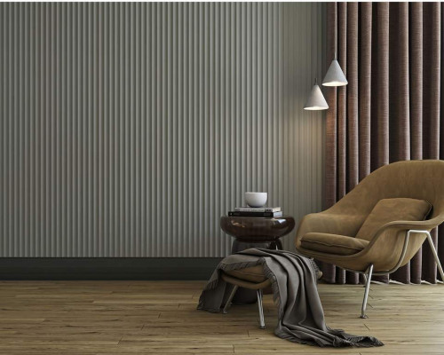 Профиль МДФ AGT LB-2050 18*140*2800 мм, супермат Сахара крем 3019 (Sahara Cream)