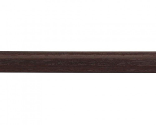 Профиль декоративный Isabel 18X8, двусторонний, белый/махагон 9.2097 013-116700