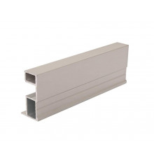 Профиль-ручка квадро Classic Slim, алюминий, L=5400 мм, серебро. 1 шт.