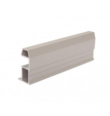 Профиль-ручка трапециевидная Classic Slim, алюминий, L=5400 мм, серебро. 1 шт.