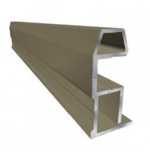 Профиль-ручка трапециевидная Classic Slim, алюминий, L=5400 мм, шампань. 1 шт.