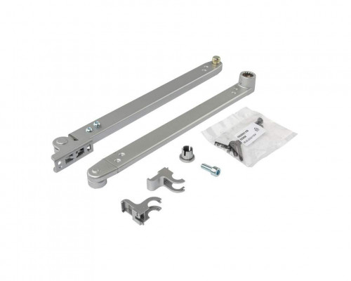 Рычаг стандартный для распашных приводов ED100/250 до 225 мм, серебро, 29271021