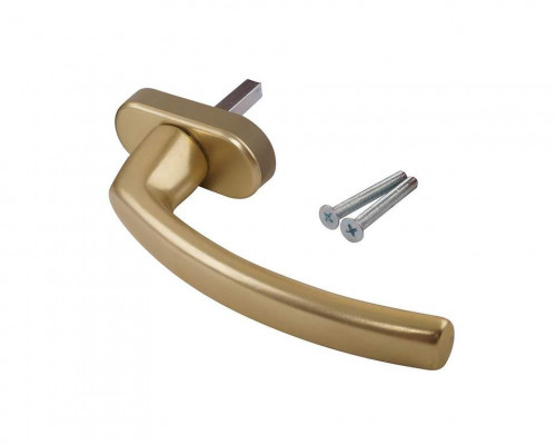 Ручка оконная Internika FILIZ, 38 мм, 45°, 2 винта, шампань