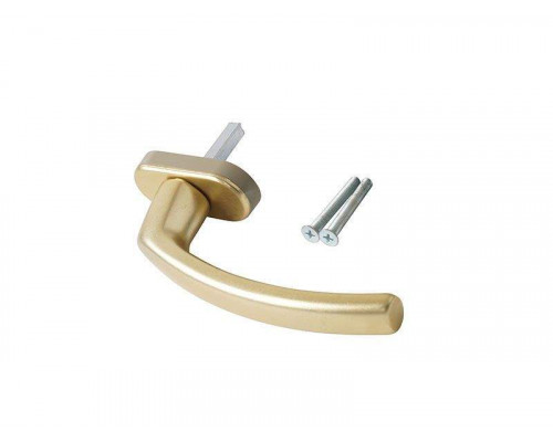 Ручка оконная Internika FILIZ, 45 мм, 45°, 2 винта, шампань