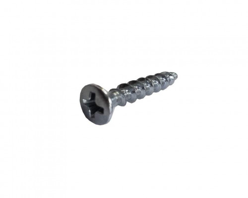 Шуруп 4x30 MAXBAR потайная головка PH оцинкованный c насечек Шуруп 4x30 MAXBAR потайная головка PH оцинкованный c насечек