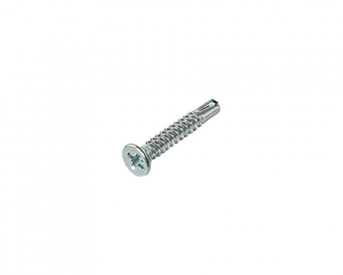 Шуруп c буром MAXBAR (саморез) 3,9x25, потайная головка оцинкованный с насечкой (8000/1000) Шуруп c буром MAXBAR (саморез) 3,9x25, потайная головка оцинкованный с насечкой (8000/1000)