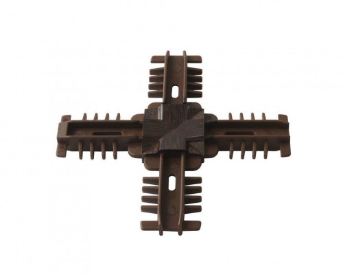 Соединение декоративное крестовое Isabel темный дуб