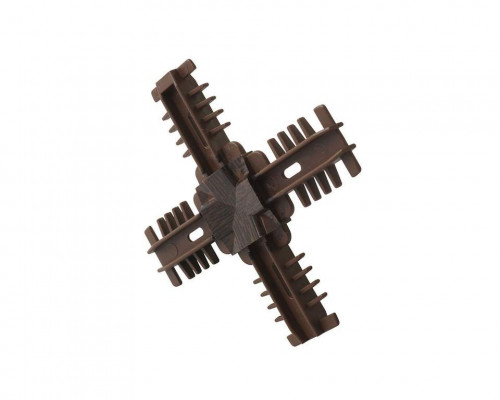 Соединение декоративное крестовое Isabel темный дуб