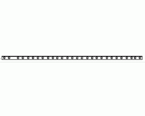 Соединительная штанга 1225-1800 мм HS 16,4x4 мм Соединительная штанга 1225-1800 мм HS 16,4x4 мм