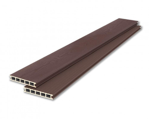 Террасная доска LECOLE wide natur chocolate 165х25х4м, шоколад Террасная доска LECOLE wide natur chocolate 165х25х4м, шоколад