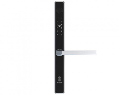 Умный электронный замок Konan Q1 MAX (с замком, нажимной гарнитур)