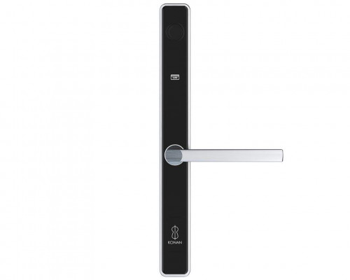 Умный электронный замок Konan Q1 MAX (с замком, нажимной гарнитур)