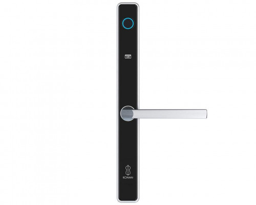 Умный электронный замок Konan Q1 MAX (с замком, нажимной гарнитур)