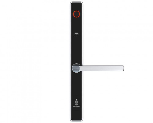 Умный электронный замок Konan Q1 MAX (с замком, нажимной гарнитур)