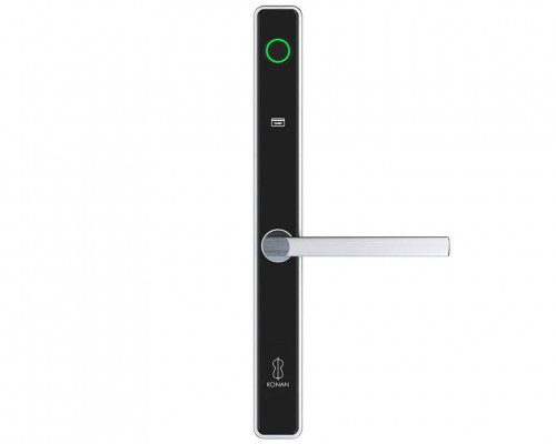 Умный электронный замок Konan Q1 MAX (с замком, нажимной гарнитур)