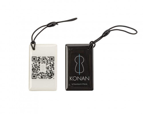 Умный электронный замок Konan Q1 MAX (с замком, нажимной гарнитур)