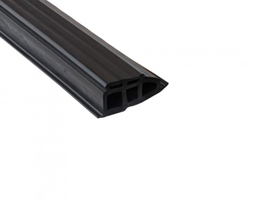 Уплотнитель средний штульпа, EPDM 30м, черный Уплотнитель средний штульпа, EPDM 30м, черный