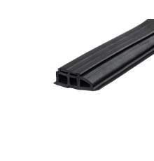 Уплотнитель средний штульпа,  EPDM 30м, черный