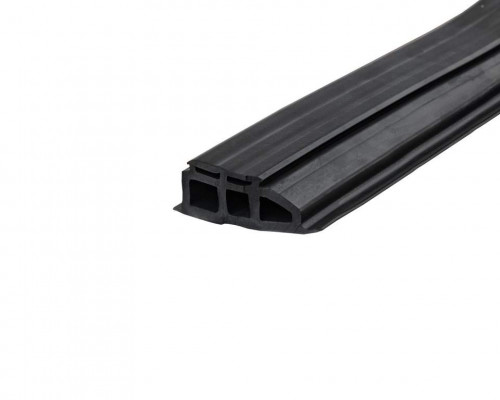 Уплотнитель средний штульпа, EPDM 30м, черный Уплотнитель средний штульпа, EPDM 30м, черный