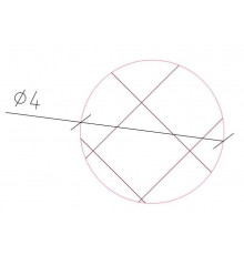 Уплотнительный шнур диаметр 4,0 мм 150м EPDM цвет черный