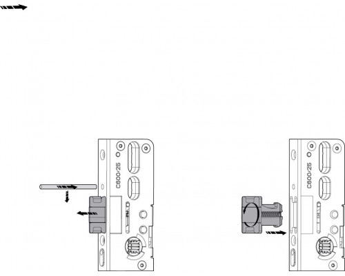 Замок многозапорный Roto C600 25/92/8/P/2200/2x16/SL/4V-2225 Замок многозапорный Roto C600 25/92/8/P/2200/2x16/SL/4V-2225